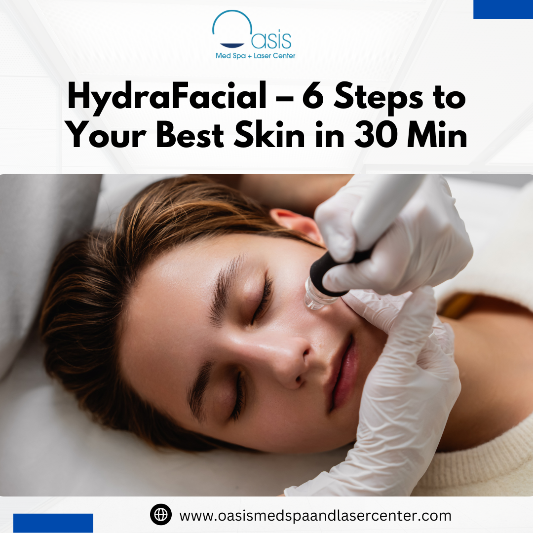 HydraFacial – 6 Steps to Your Best Skin in 30 Min